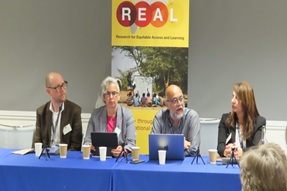 Conflict panel at REAL Centre 10 year conference