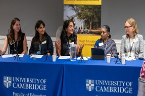 Inclusion panel at the REAL Centre 10 year anniversary conference